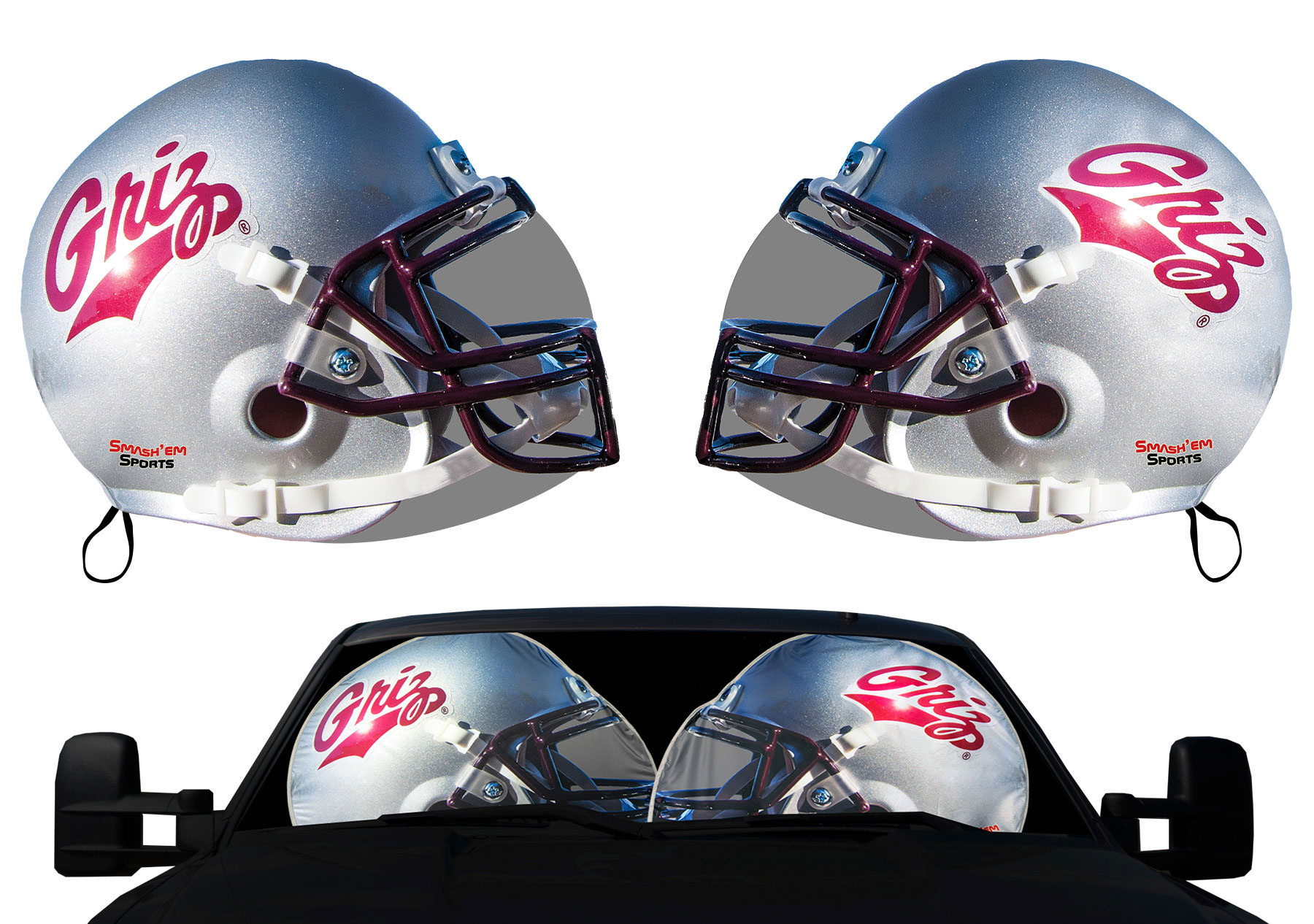 U of Montana Grizzlies  College football helmets, Football helmets, Football  uniforms